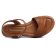 sandales compensées marron mode femme printemps été 2025 vue 4