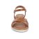 sandales compensées marron mode femme printemps été 2025 vue 6