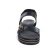 sandales compensées noir leopard mode femme printemps été 2025 vue 6