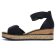 sandales compensées noir mode femme printemps été 2025 vue 3