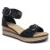 sandales compensées noir mode femme printemps été 2025 vue 1