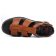 sandales marron camel mode femme printemps été 2025 vue 4