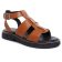 sandales marron camel mode femme printemps été 2025 vue 1