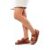 sandales marron camel mode femme printemps été 2025 vue 8