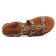 sandales marron léopard mode femme printemps été 2025 vue 4