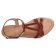 sandales marron tan mode femme printemps été 2025 vue 4