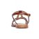 sandales marron tan mode femme printemps été 2025 vue 7