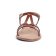 sandales marron tan mode femme printemps été 2025 vue 6