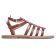 sandales marron tan mode femme printemps été 2025 vue 2