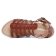 sandales marron tan mode femme printemps été 2025 vue 4