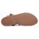 sandales marron tan mode femme printemps été 2025 vue 5