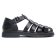 sandales noir mode femme printemps été 2025 vue 2