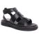 sandales noir mode femme printemps été 2025 vue 1