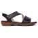 sandales noir mode femme printemps été 2025 vue 2