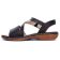 sandales noir mode femme printemps été 2025 vue 3