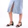 sandales noir velours mode femme printemps été 2025 vue 8