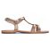 sandales or mode femme printemps été 2025 vue 2