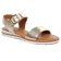 sandales or mode femme printemps été 2025 vue 1