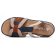 Sandales Plates bleu beige mode femme printemps été 2025 vue 4