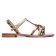 Sandales Plates leopard multi mode femme printemps été 2025 vue 2