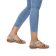 Sandales Plates vert multi mode femme printemps été 2025 vue 8