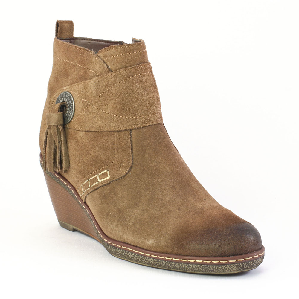 Bottines compensées outlet femme