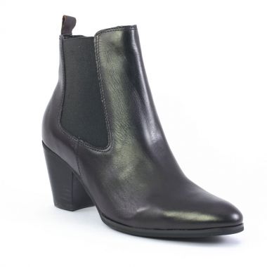 Boots Cavalières Fugitive James Noir, vue principale de la chaussure femme