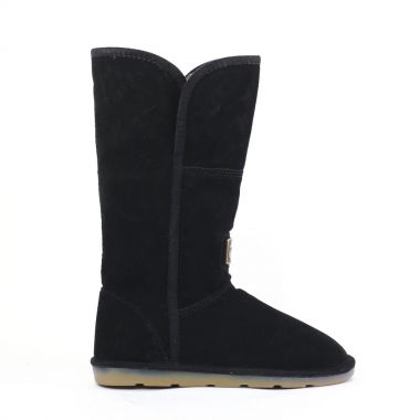 bottes noir mode femme automne hiver - Photo Produit 2