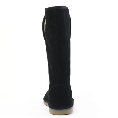 bottes noir mode femme automne hiver - Photo Produit 7