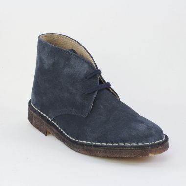 Bottines À Lacets Scarlatine Garrison Marine, vue principale de la chaussure femme