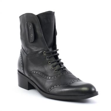 Bottines Et Boots Amoroso 60007 Nero, vue principale de la chaussure femme