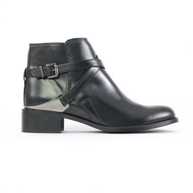 bottines noir mode femme automne hiver - Photo Produit 2