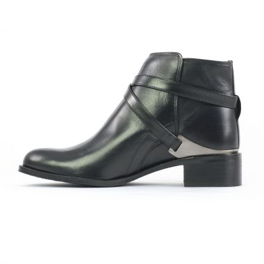 bottines noir mode femme automne hiver - Photo Produit 3