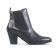 boots cavalières noir mode femme automne hiver vue 2