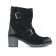 boots talon noir mode femme automne hiver vue 2