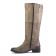 bottes beige mode femme automne hiver vue 3