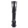 bottes stretch noir mode femme automne hiver vue 7