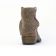 bottillons marron doré mode femme automne hiver vue 7