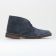 bottines à lacets bleu marine mode femme automne hiver vue 2