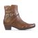bottines talon marron mode femme automne hiver vue 2