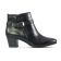 bottines talon noir mode femme automne hiver vue 2