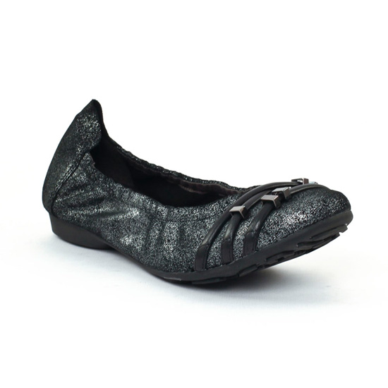 Ballerines Mamzelle Nici Noir, vue principale de la chaussure femme