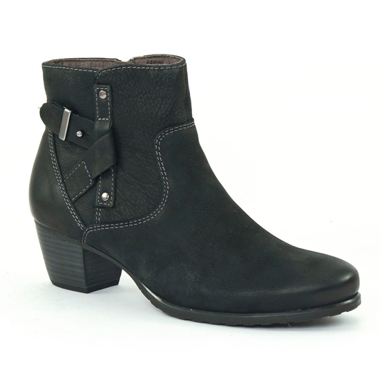 Boots Confort Tamaris 25308 Black, vue principale de la chaussure femme