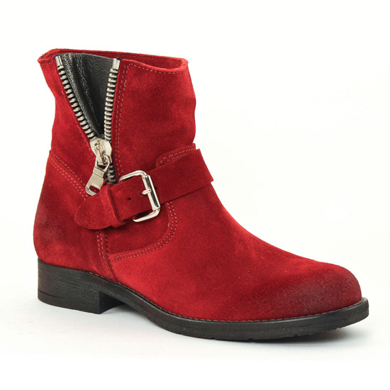 Bottines Et Boots Scarlatine 6108 Rouge, vue principale de la chaussure femme