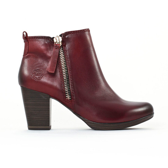 bottines marco tozzi bordeaux