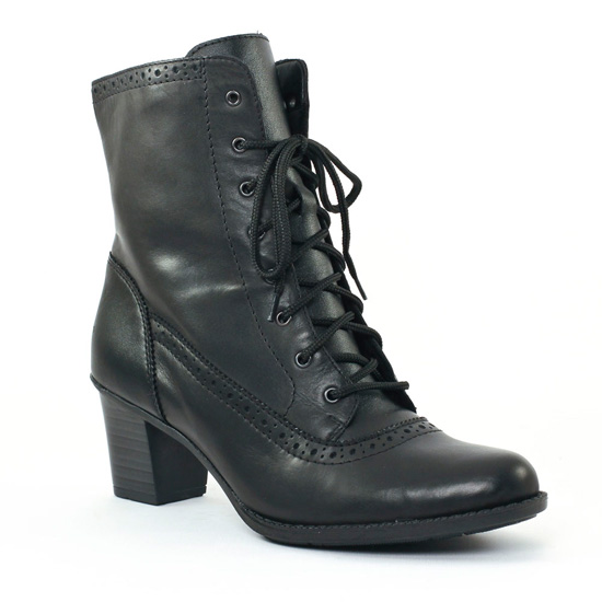 Bottines Et Boots Rieker z7644 Schwarz, vue principale de la chaussure femme