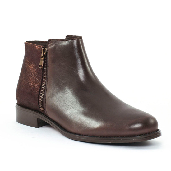 Low Boots Scarlatine co77288 Expresso, vue principale de la chaussure femme