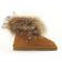 boots fourrées marron clair mode femme automne hiver vue 2