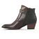 boots marron noir mode femme automne hiver vue 3