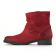boots rouge mode femme automne hiver vue 3
